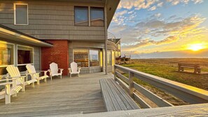 Terrace/patio - The Riptides at Seaside Beach (Seaside)