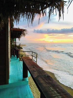 Kabin, 1 kamar tidur, Boleh Merokok, balkon | Pantai