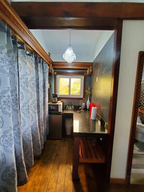Kabin, 1 kamar tidur, Boleh Merokok, balkon | Dapur pribadi