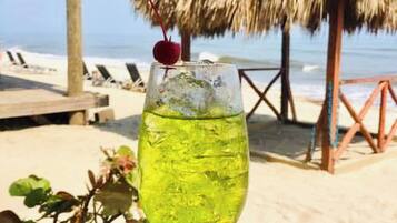 Cabin, 1 Bedroom, Smoking, Balcony | Beach