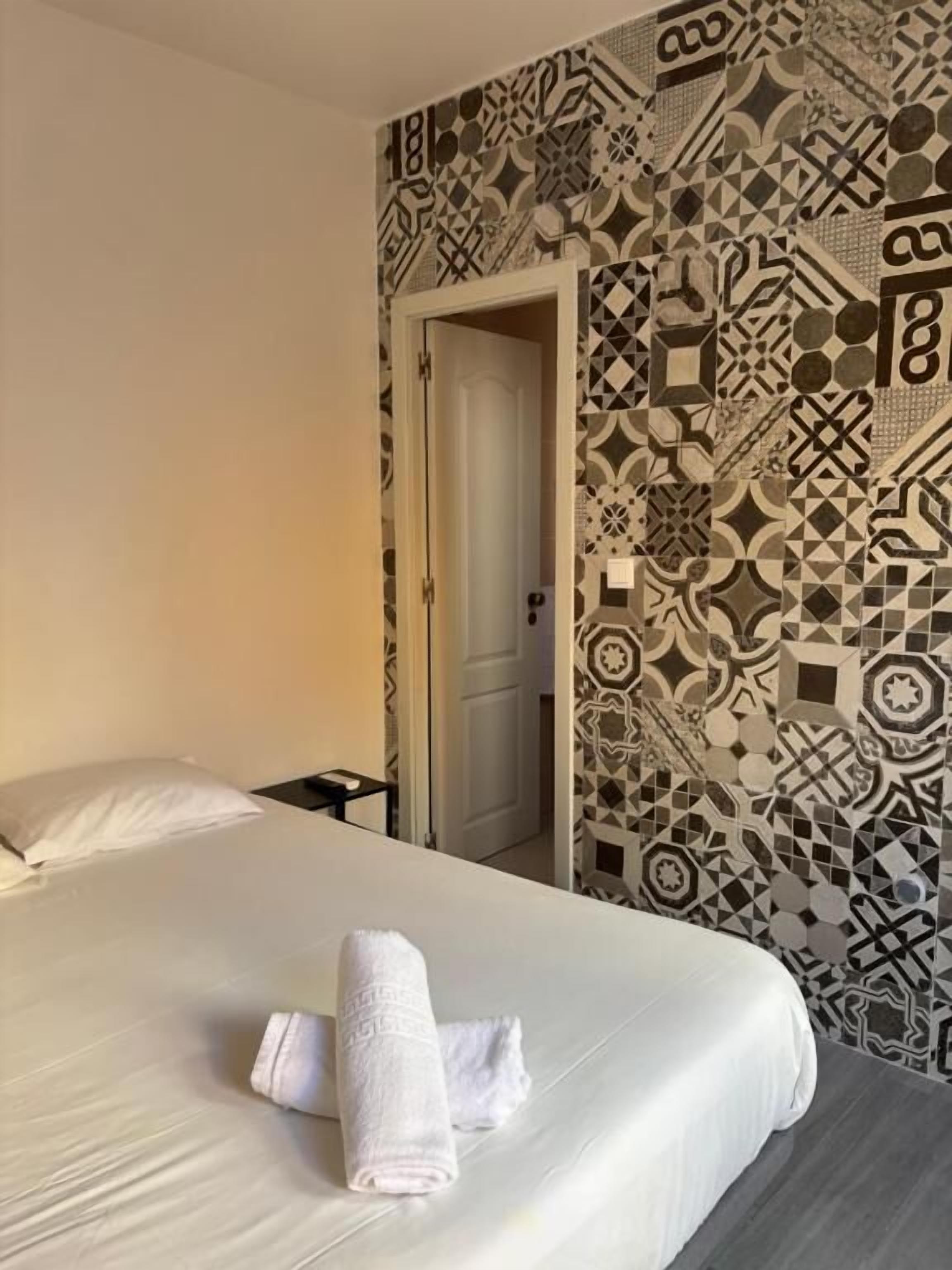 Dobbeltværelse - udsigt til gårdsplads