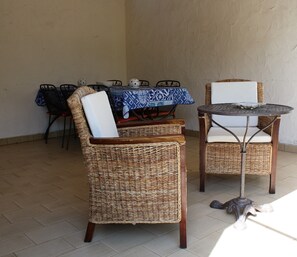 Outdoor dining - Villa Claudia Residence I Mandorli (Villaggio Mandorli)