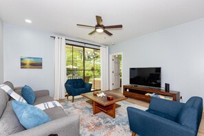 TV - Pacifico L505 • 2 BR Ground-Floor Resort-Club Condo with Direct Pool Access (Playas del Coco)