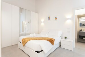 Deluxe-Apartment, Blick auf den Innenhof