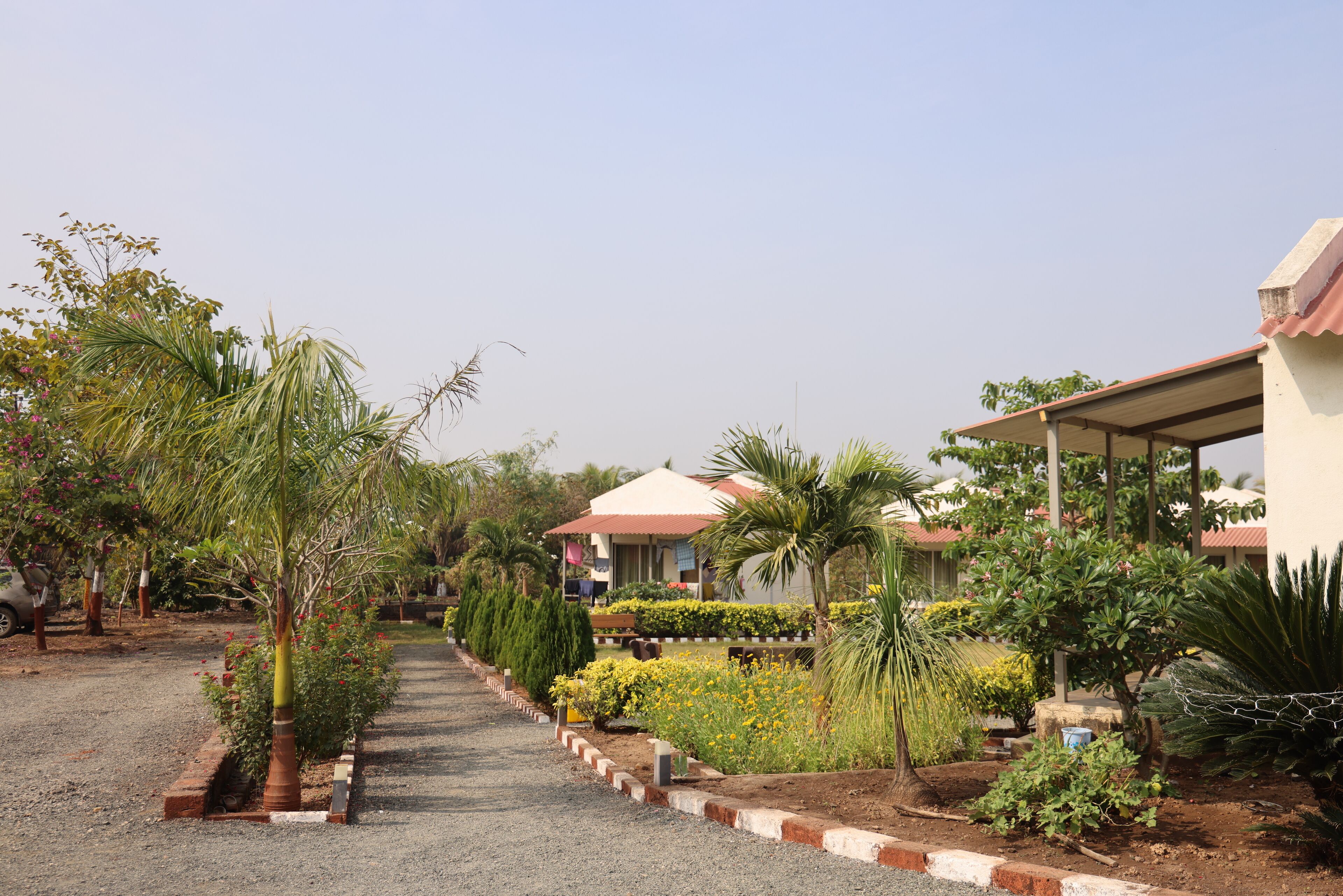 Façade de l’hébergement