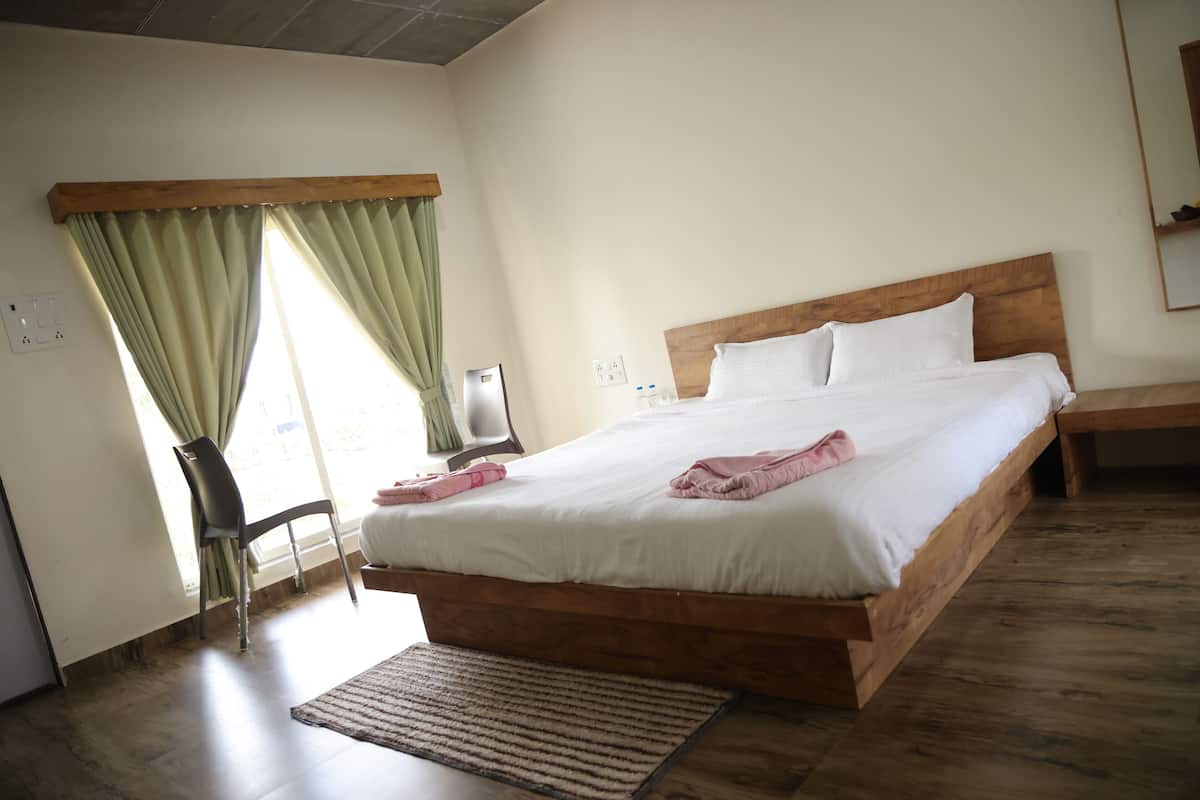 ChaumiĂšre Deluxe, 1 chambre, vue sur le jardin