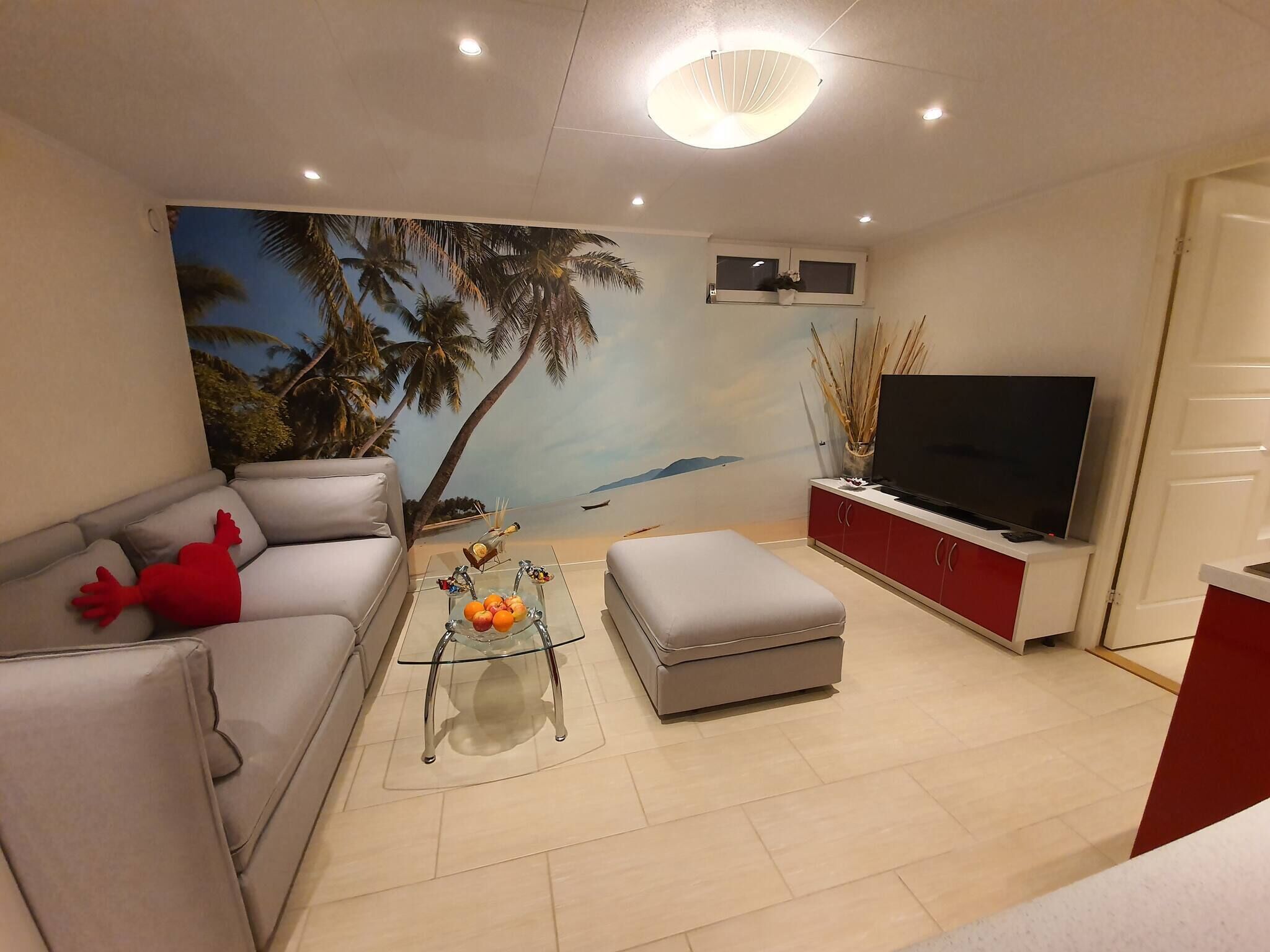 Apartment, 2 Bedrooms, Balcony, Garden View | Living room