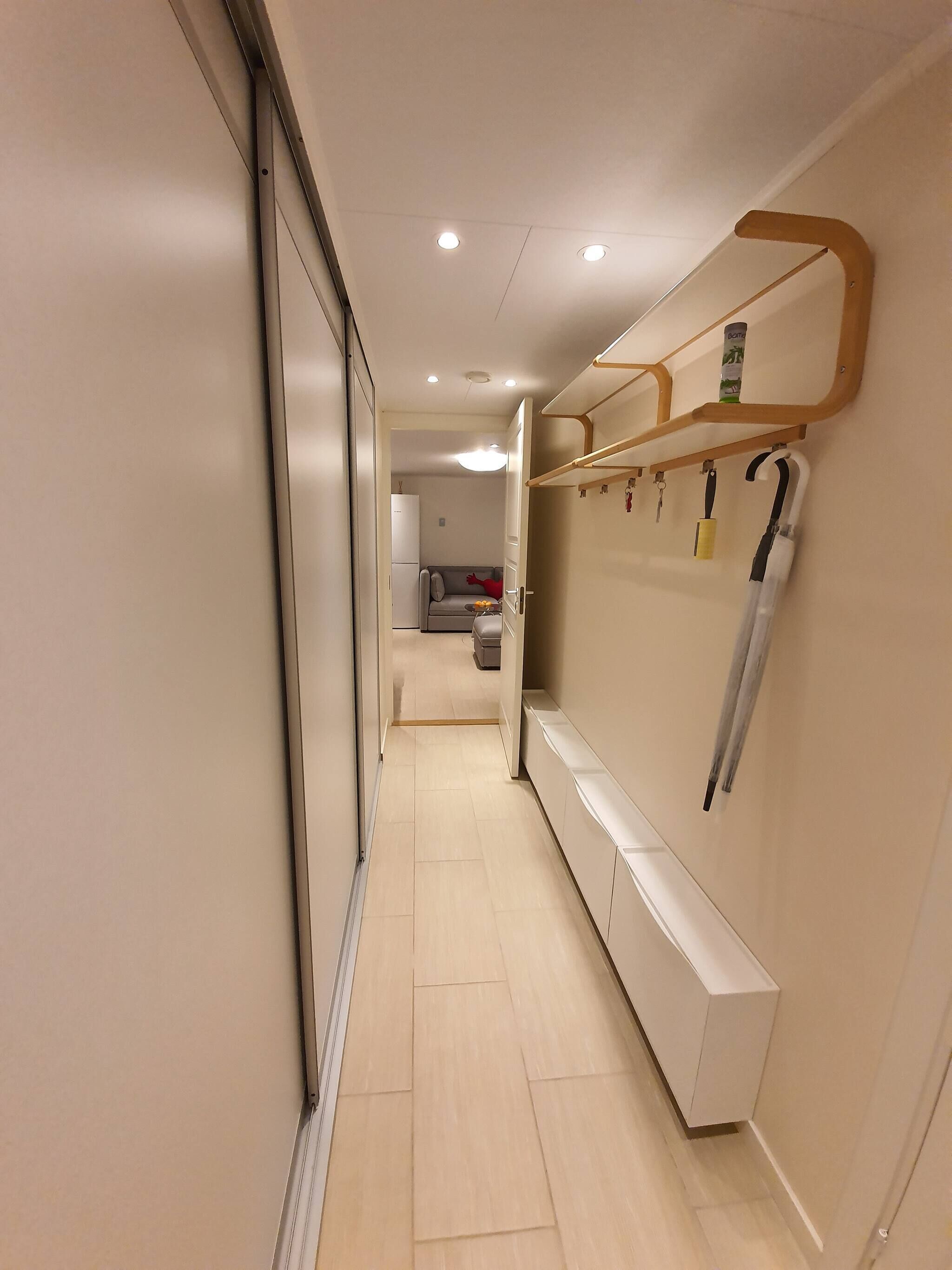 Departamento, 2 habitaciones, balcón, vista al jardín | Interior