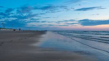 Una spiaggia nelle vicinanze