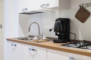 Condo clássico, vista para a cidade | Cozinha privada