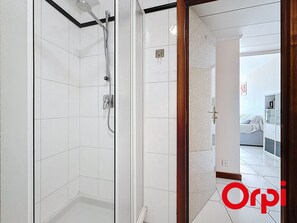 Bathroom - Studio with AC and sea view - 2 guests (Menton)