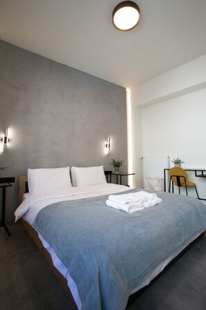 1 bedroom, desk, iron/ironing board, free WiFi - Acropolis Modern House (Athina)