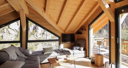Chalet exceptionnel avec vue sur le Galibier - 10 pers.