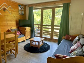 TV - Comfortable apartment with parking - 4 guests (Valloire)