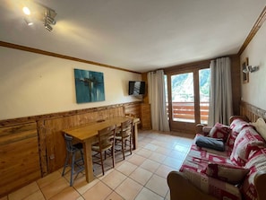 Living area - Ideal apartment, elevator - 6 guests (Valloire)