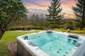 Bain à remous extérieur