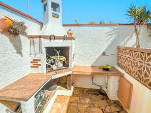 Terrace/patio - House near the beach, air conditioning, terrace, parking (Le Barcarès)