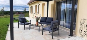 Terrace/patio - Quiet house* Valley view* Near Sarlat (Saint-André-d'Allas)