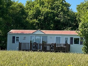 Exterior - Mobile home with terrace - 6 guests (Maulévrier)
