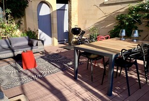 Outdoor dining - L'Annexe Premium Cottage, Périgord Noir (Groléjac)