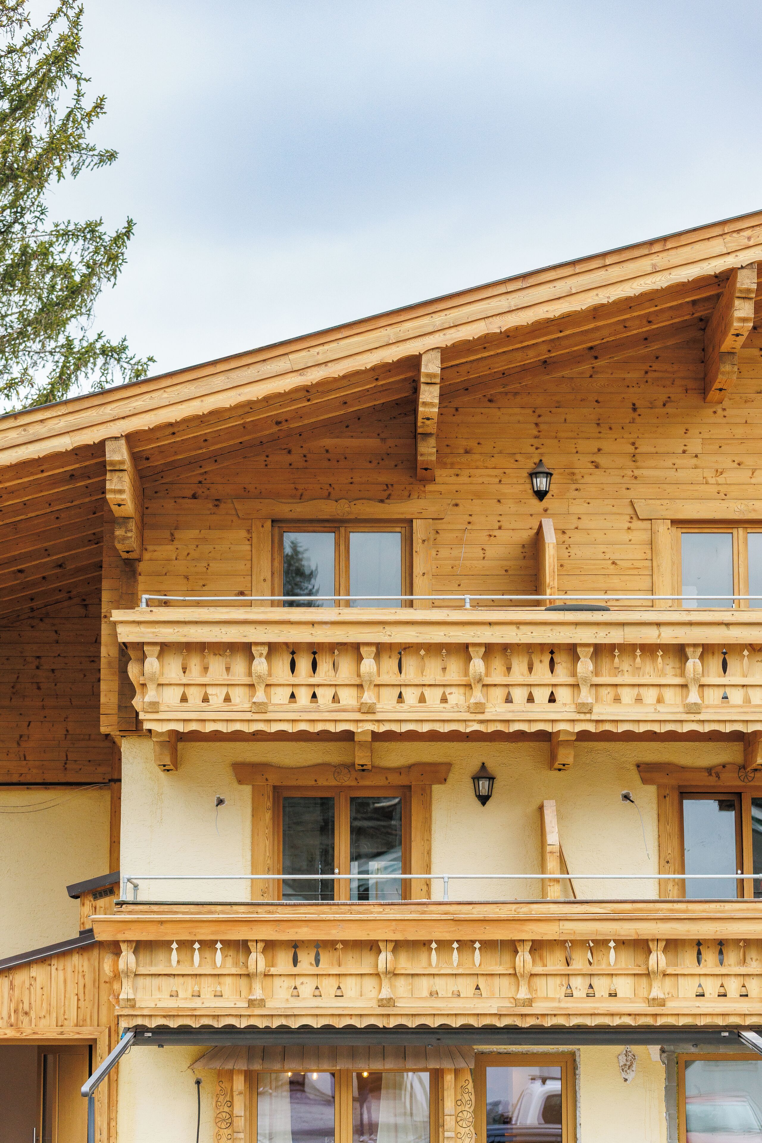 Façade de l’hébergement