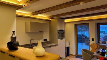 Leilighet – deluxe, fjellutsikt | Eget kjøkken