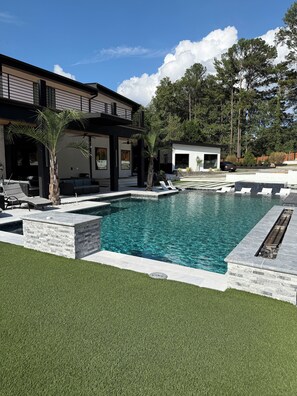 Pool - Gorgeous Modern Compound w/ private resort backyard & full outdoor kitchen (Decatur)