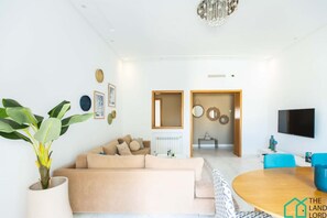 TV - Le panorama: Superbe apt jardin de Carthage (La Goulette)