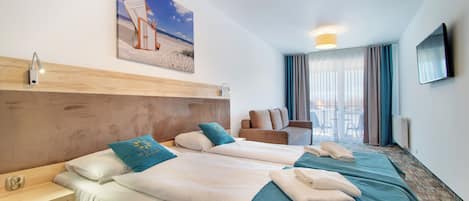 開放式套房, 露台