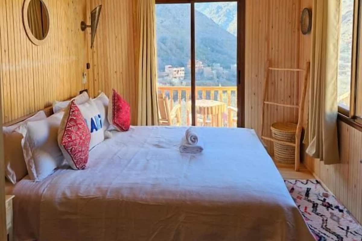 高级双人房或双床房, 阳台, 花园景观