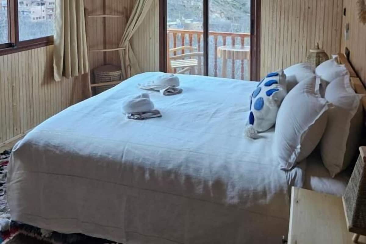 高级双人房或双床房, 阳台