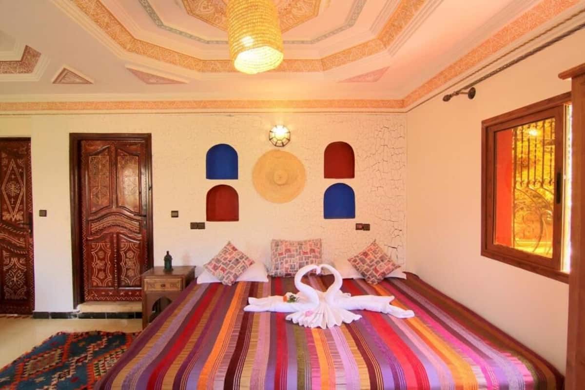 华丽双人房或双床房, 阳台, 花园景观