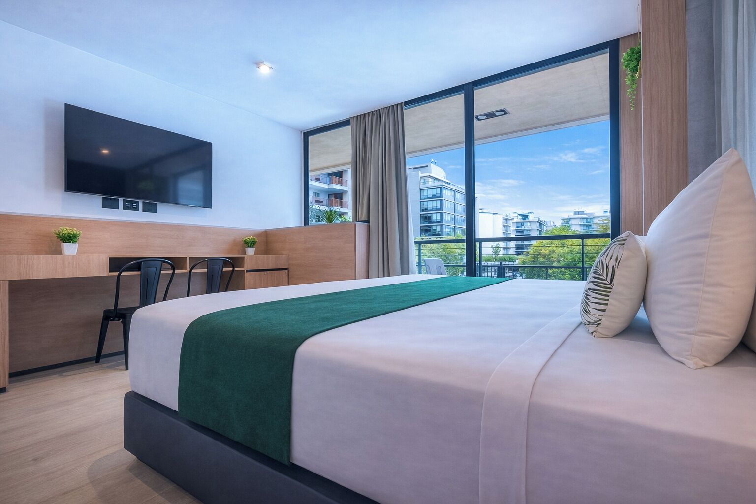 Deluxe Studio, Balcony, City View