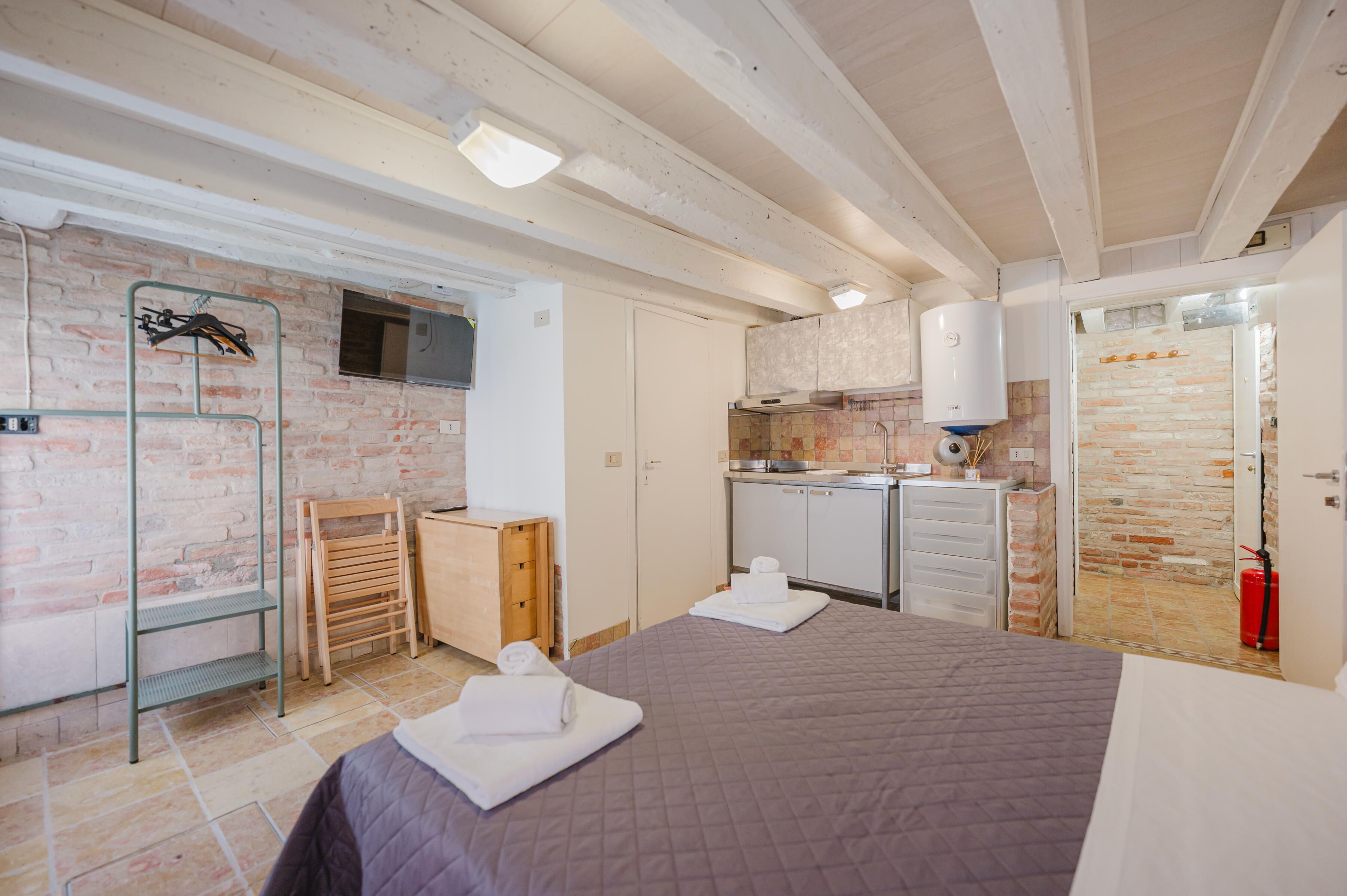 Zimmer, Blick auf den Innenhof