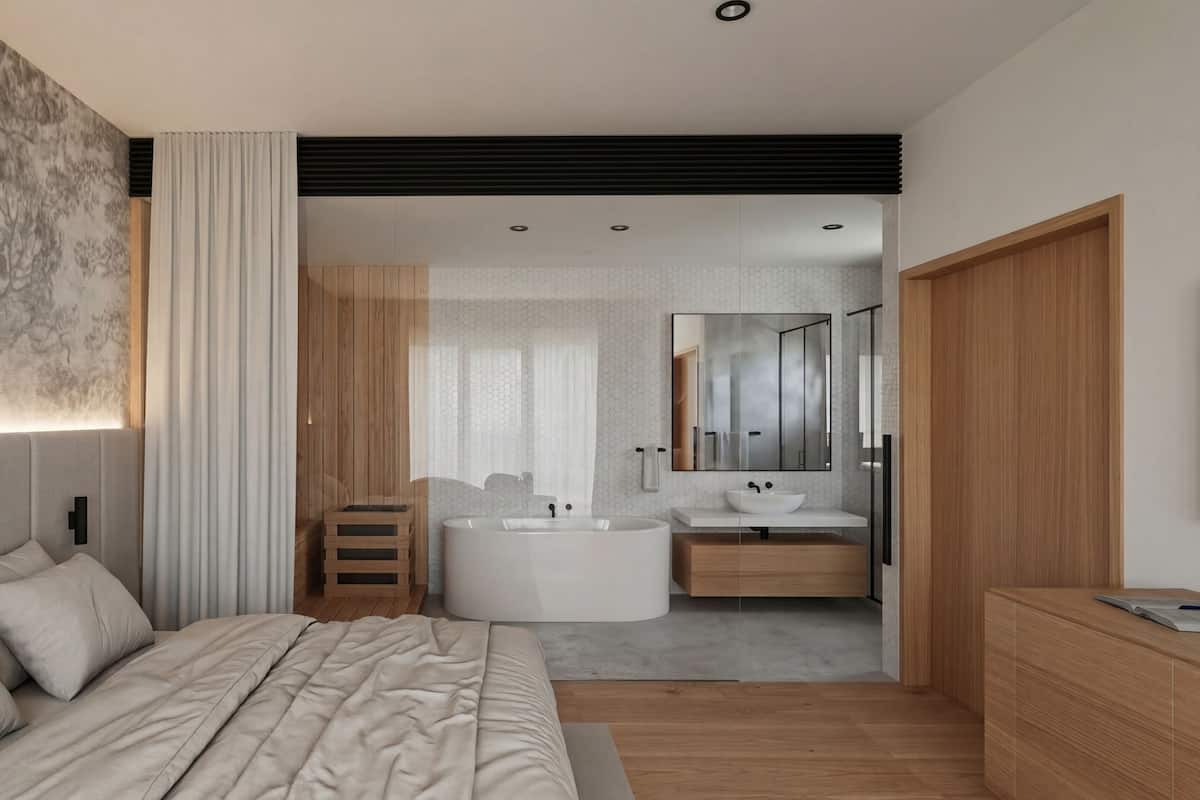 Phòng Suite Executive, quang cảnh resort | Minibar, két bảo mật tại phòng, bàn