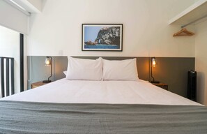 1 bedroom, iron/ironing board, WiFi, bed sheets - w* | Sunny 1BR w/ Balcony in Vibrant San Isidro (San Isidro)