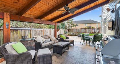 Keizer Retreat | Firepit + Near Salem & Wineries