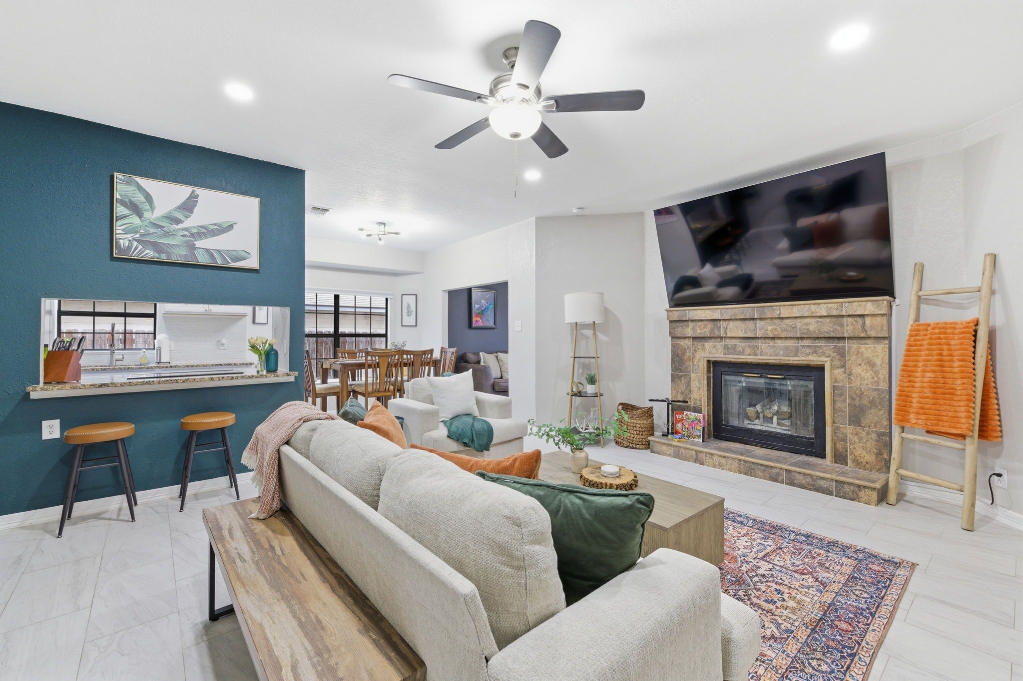 Área de sala de estar