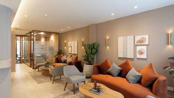 Sala de estar en el lobby