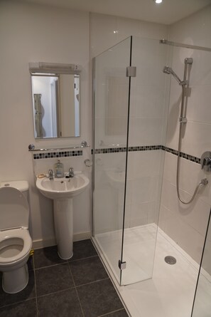 Bathroom - Eco-Lodge nestled within the seaside town, Porthtowan - 5 minutes from the beach (Truro)
