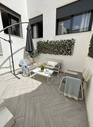 Apartment, 2 Bedrooms, Accessible | Balcony - 2BR City Center Medina With Terrace Rabat (Rabat)