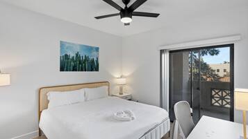 Deluxe-lejlighed - 3 soveværelser - balkon