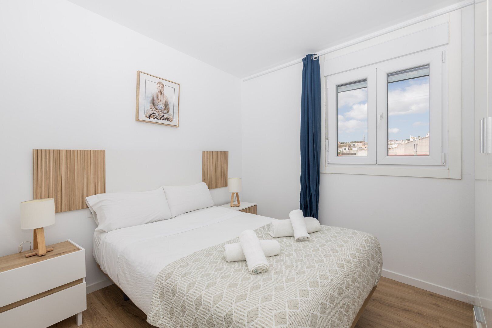 3 dormitorios, tabla de planchar con plancha, Internet y ropa de cama