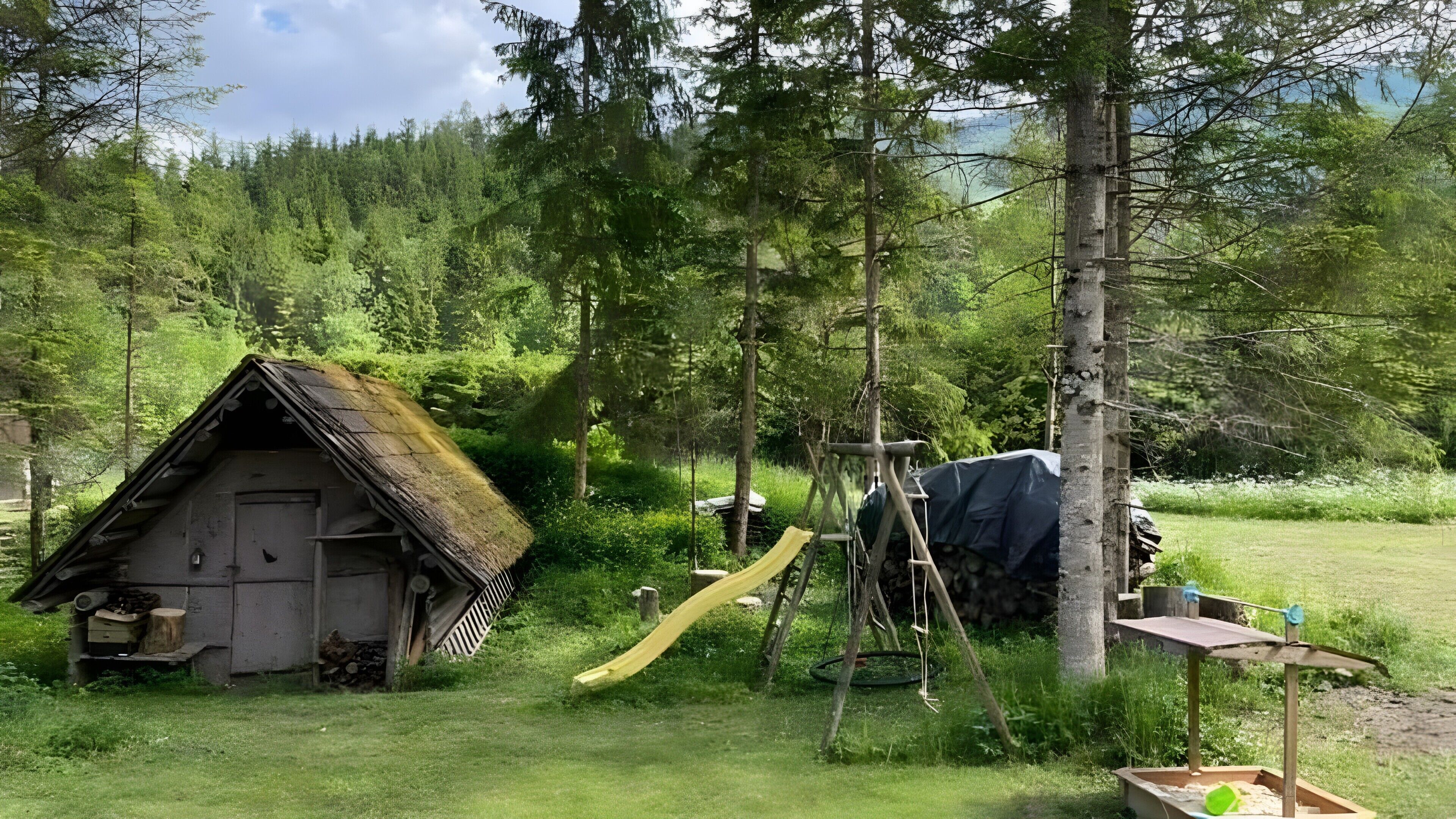 Enceinte de l’hébergement
