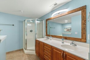 Shower - Ocean Marsh 404- 3 Bedroom in Windy Hill (North Myrtle Beach)