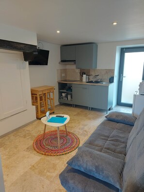 Living area - Studio Penvins-Sarzeau near the beach and the village (Sarzeau)