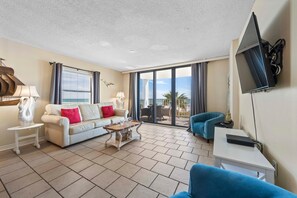 Condo, Multiple Beds (Sunswept 201) | Living area - Sunswept 201 (Orange Beach)