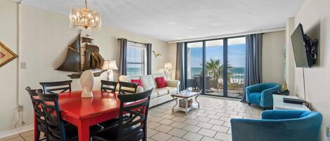 Lejlighed - flere senge (Sunswept 201) | Opholdsområde