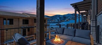 Lake and Lift Lodge at Gondola Crossing