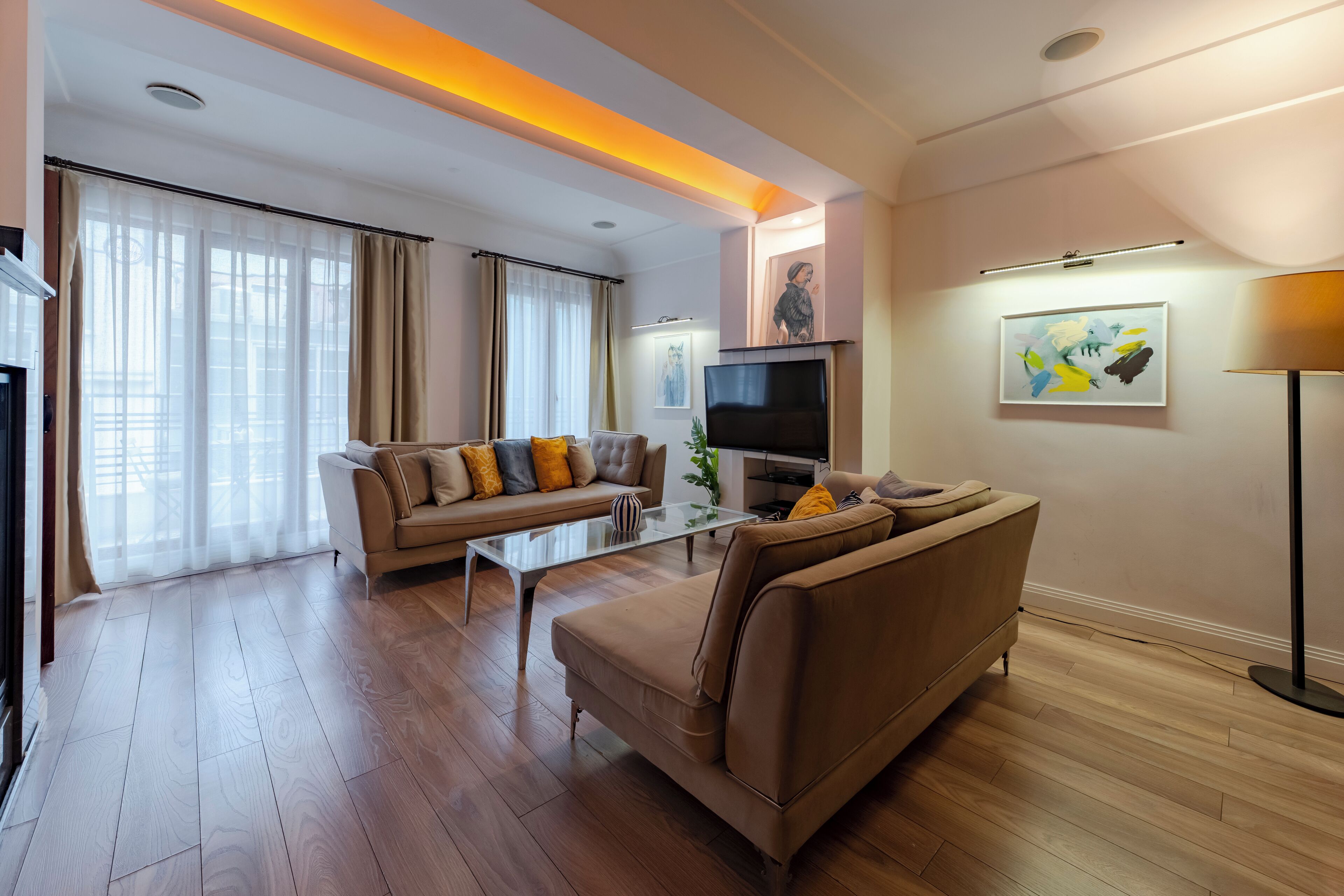 Área de sala de estar